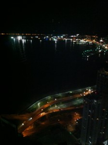 View from the Sky Bar on the 62nd floor