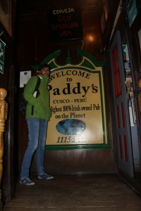 The highest Irish pub in the world
