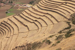 Farming is still done on these Inca steps