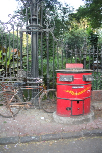 Colonial post box