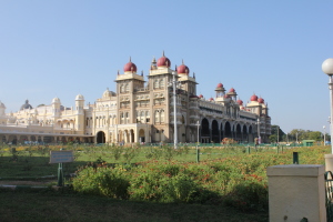 Mysore Palace from the visitor's palace